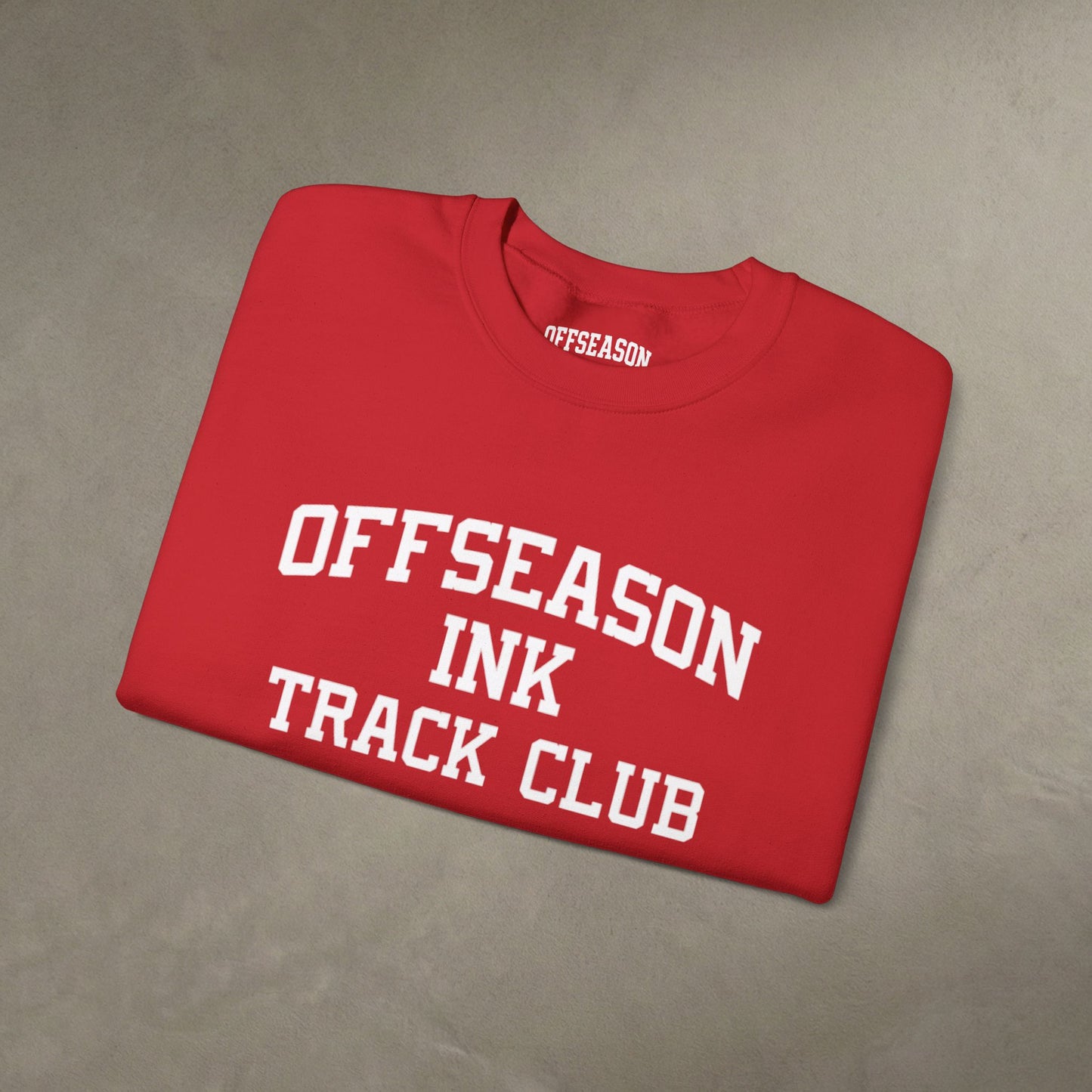 OffSeason Ink Track Club Crewneck