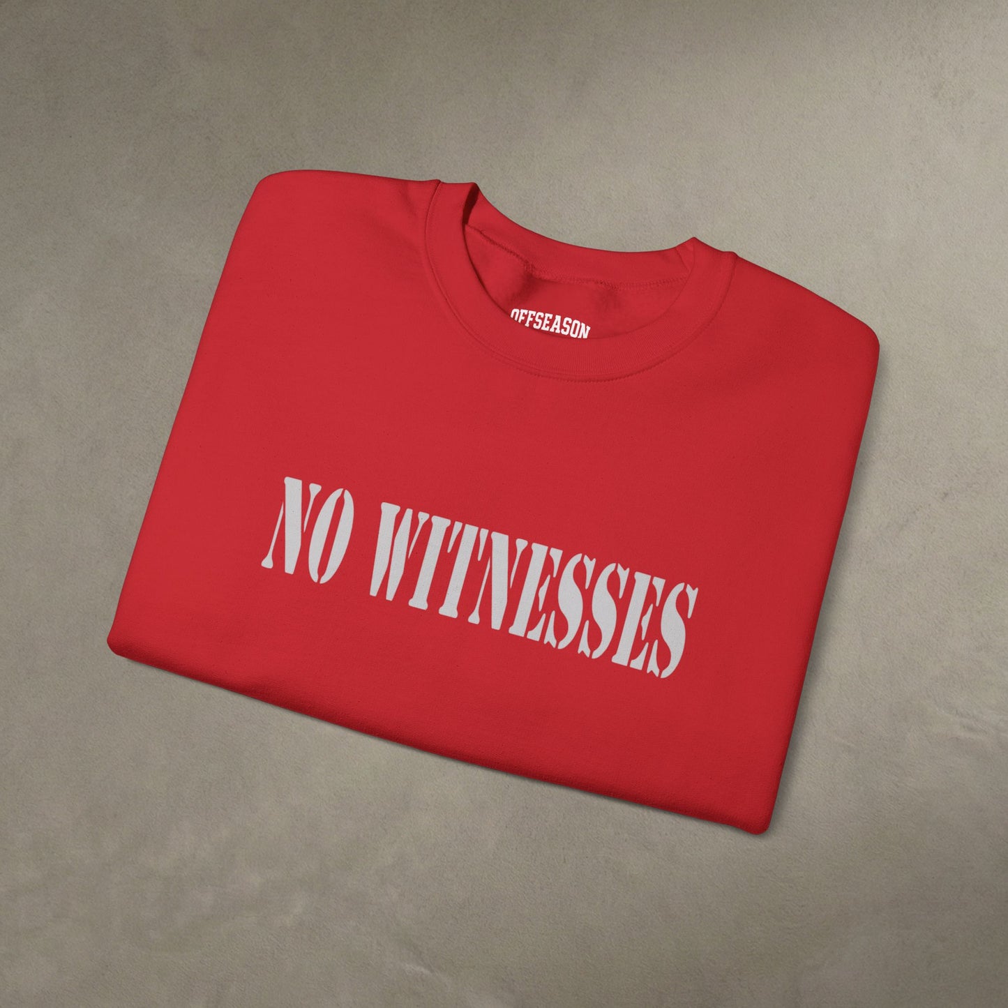 OffSeason Ink No Witnesses Crewneck