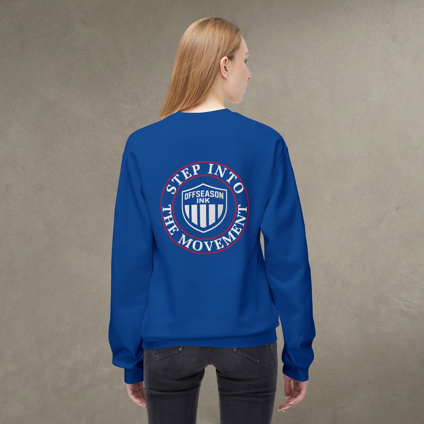 OffSeason Ink Step Into the Movement Crewneck