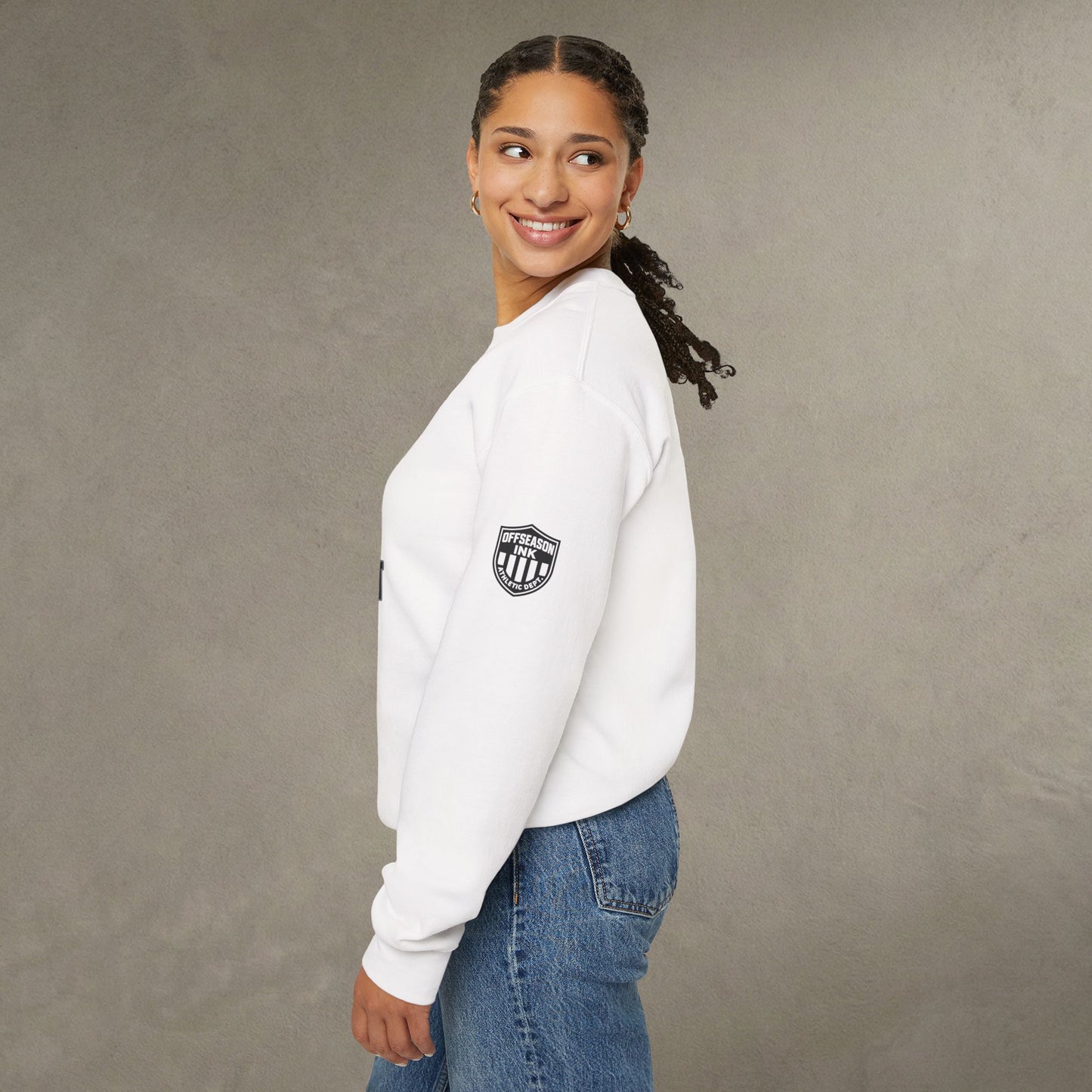 OffSeason Ink Built in the OffSeason Crewneck