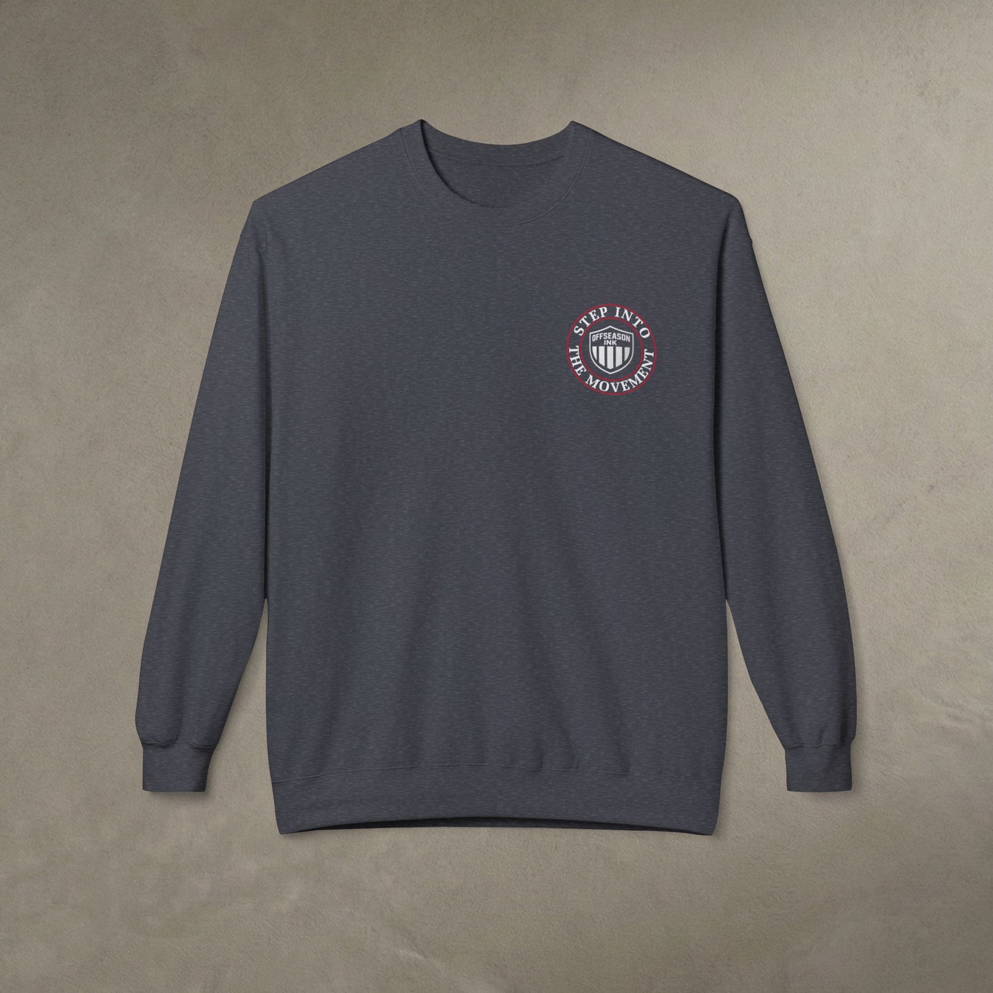 OffSeason Ink Step Into the Movement Crewneck
