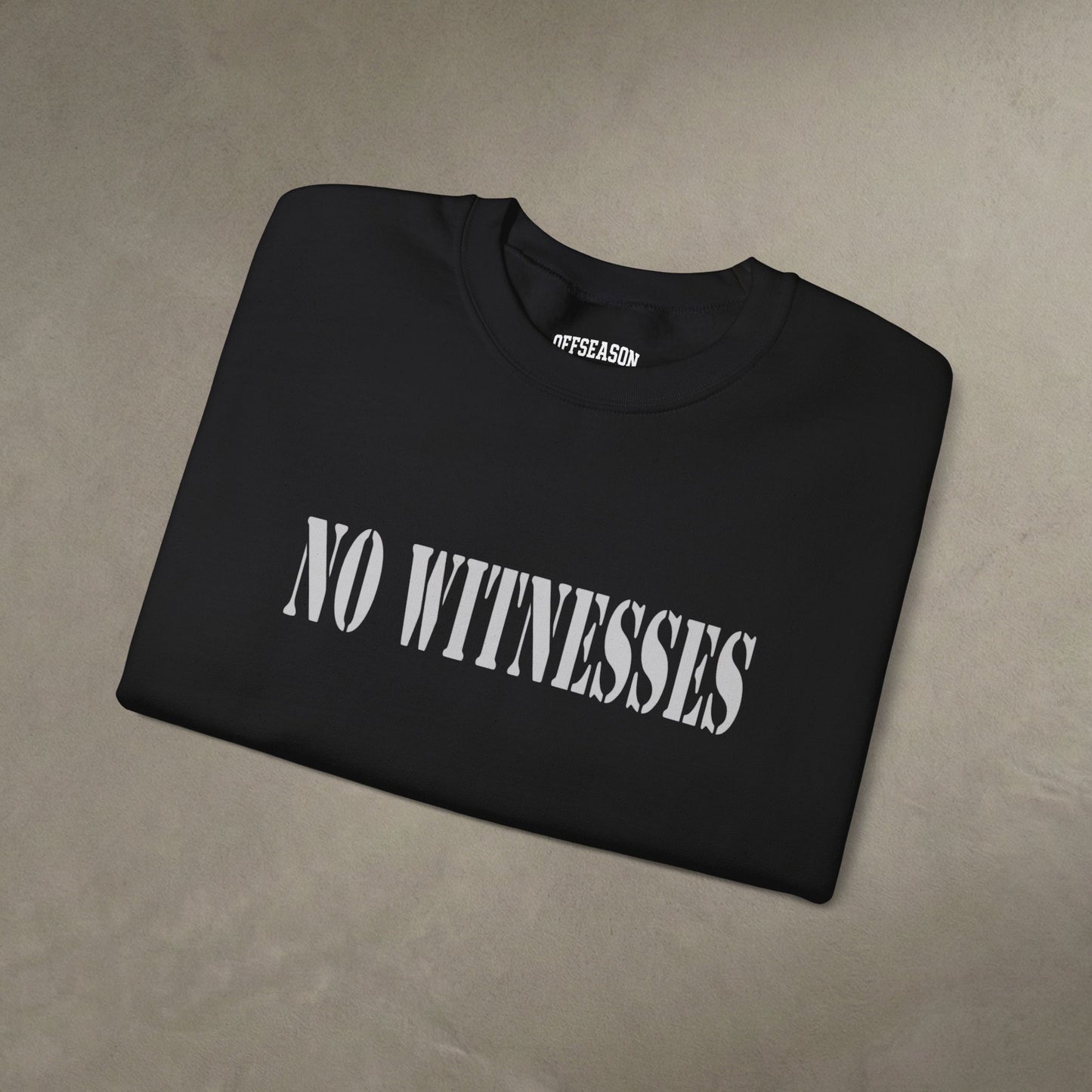 OffSeason Ink No Witnesses Crewneck