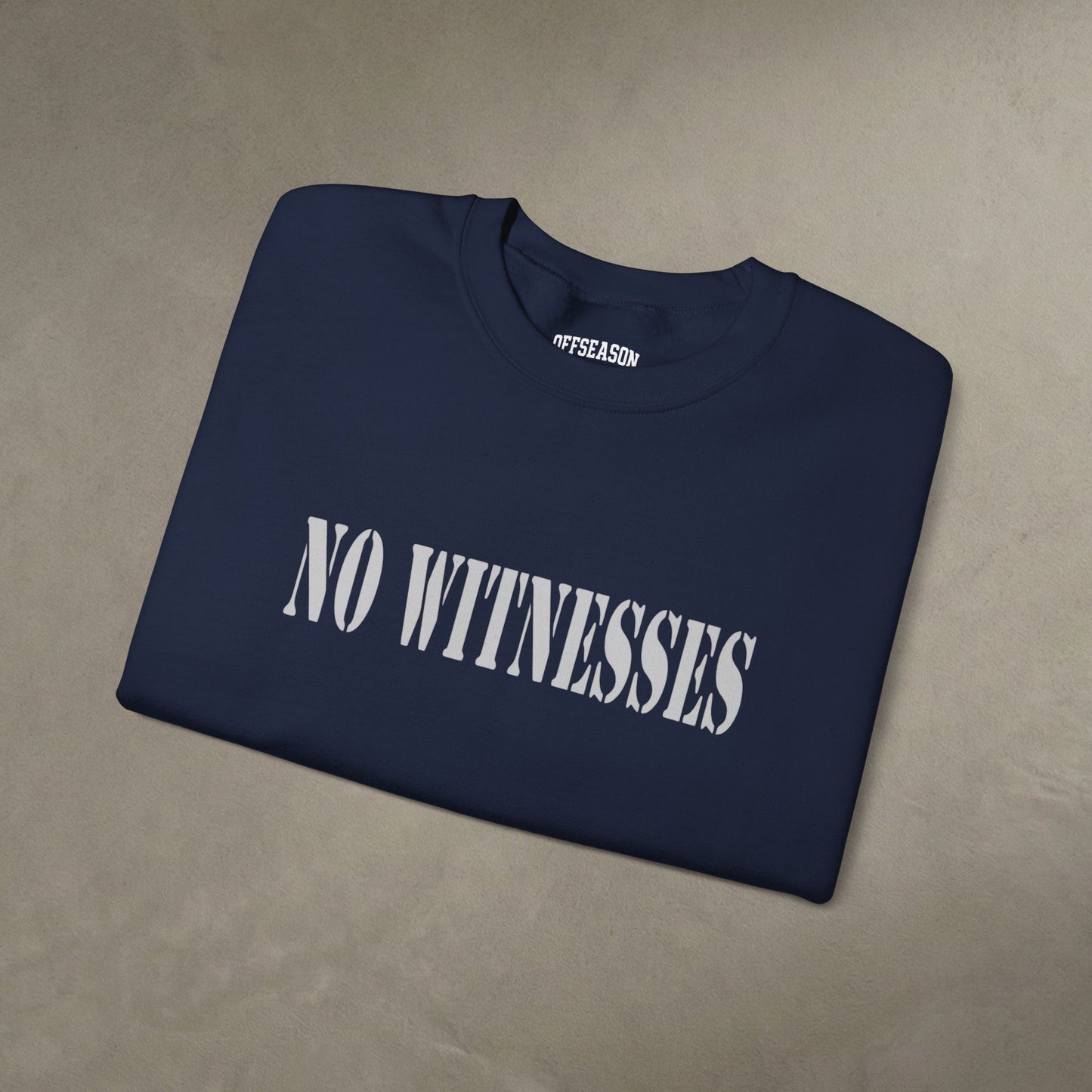 OffSeason Ink No Witnesses Crewneck