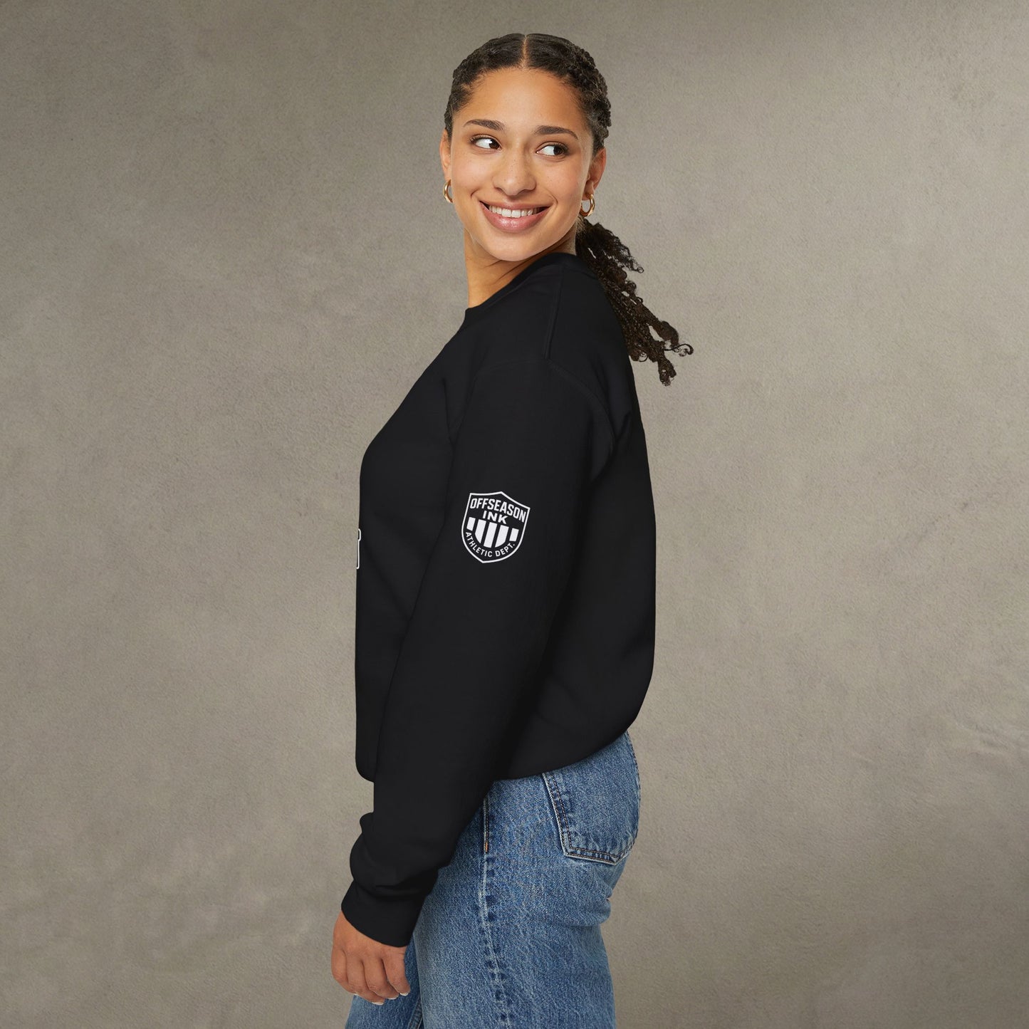 OffSeason Ink Built in the OffSeason Crewneck