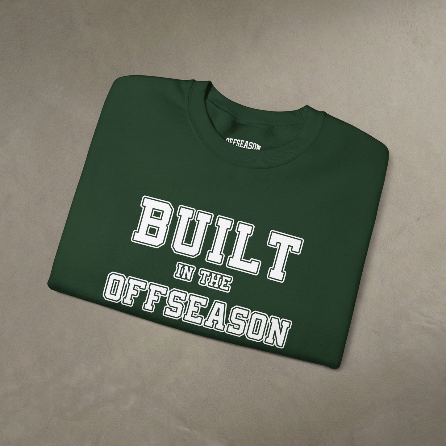 OffSeason Ink Built in the OffSeason Crewneck