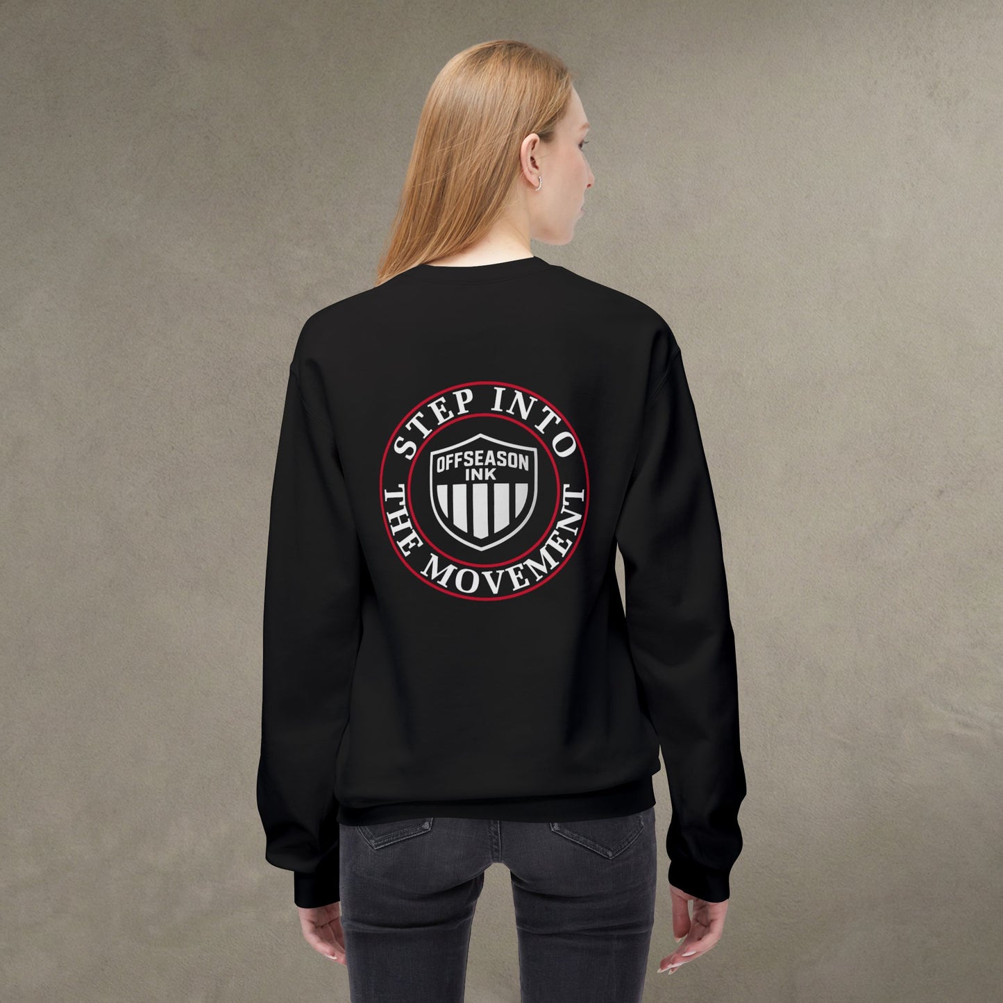 OffSeason Ink Step Into the Movement Crewneck