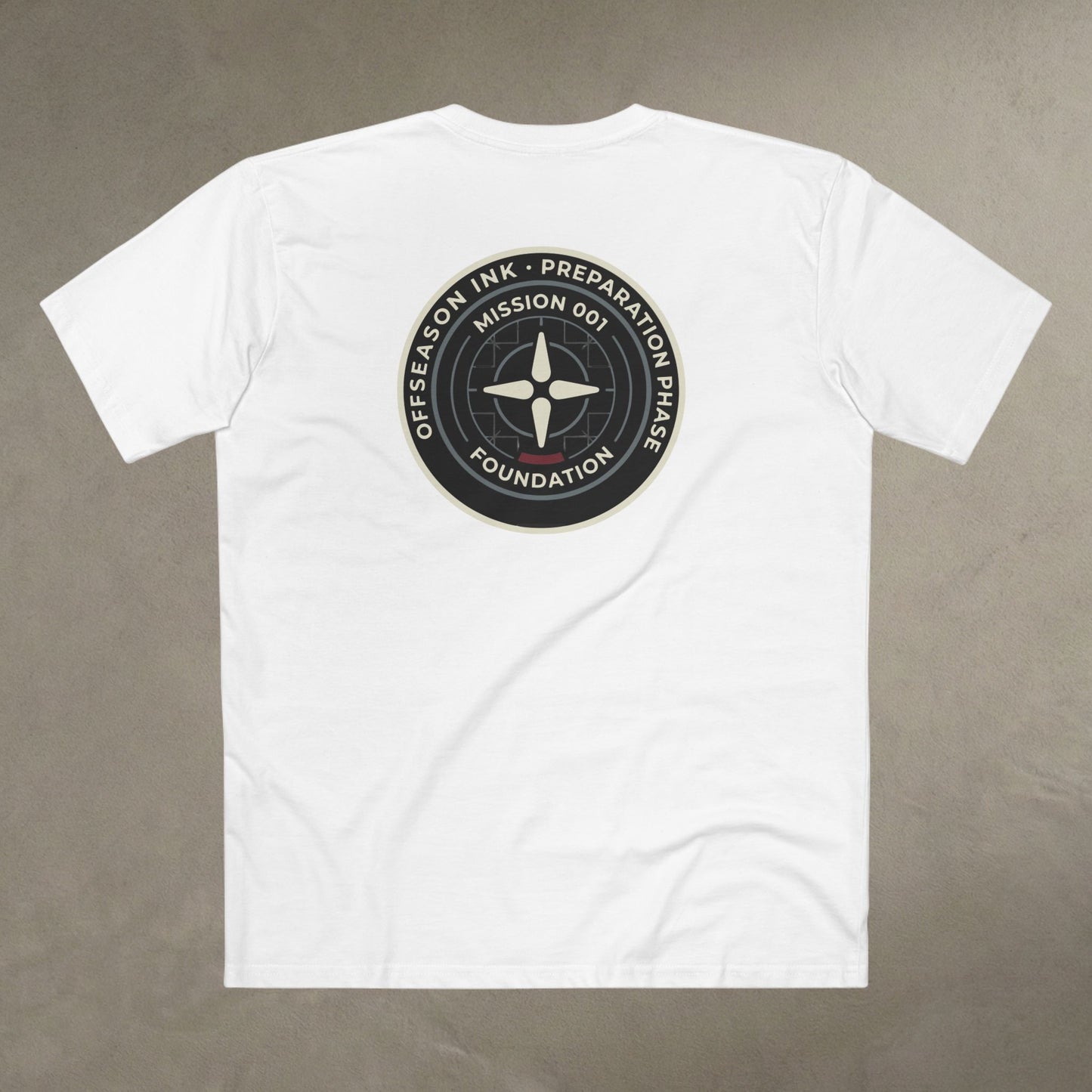 OffSeason Ink Mission 001 Tee — Foundation