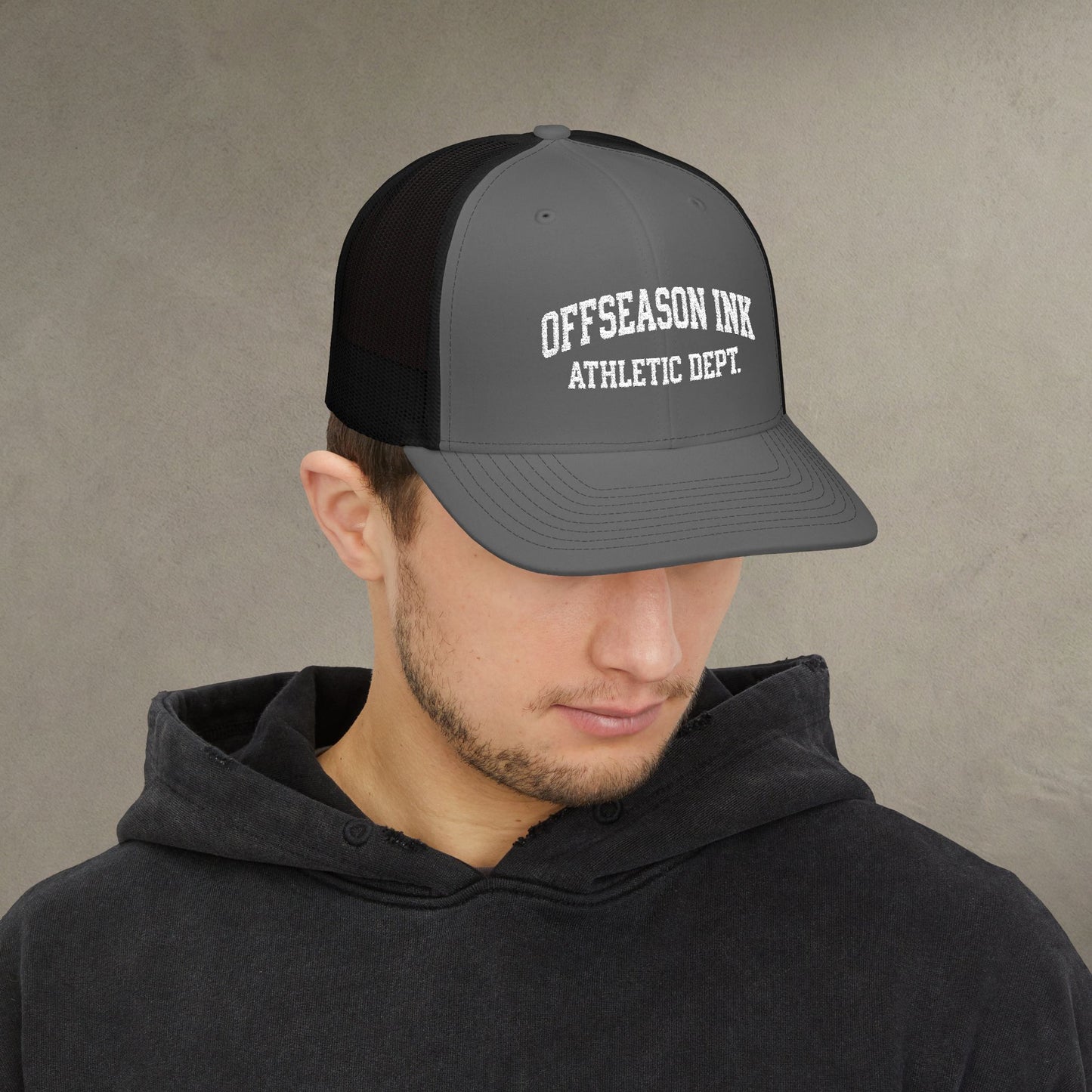 OffSeason Ink Athletic Dept. - Embroidered Trucker Hat
