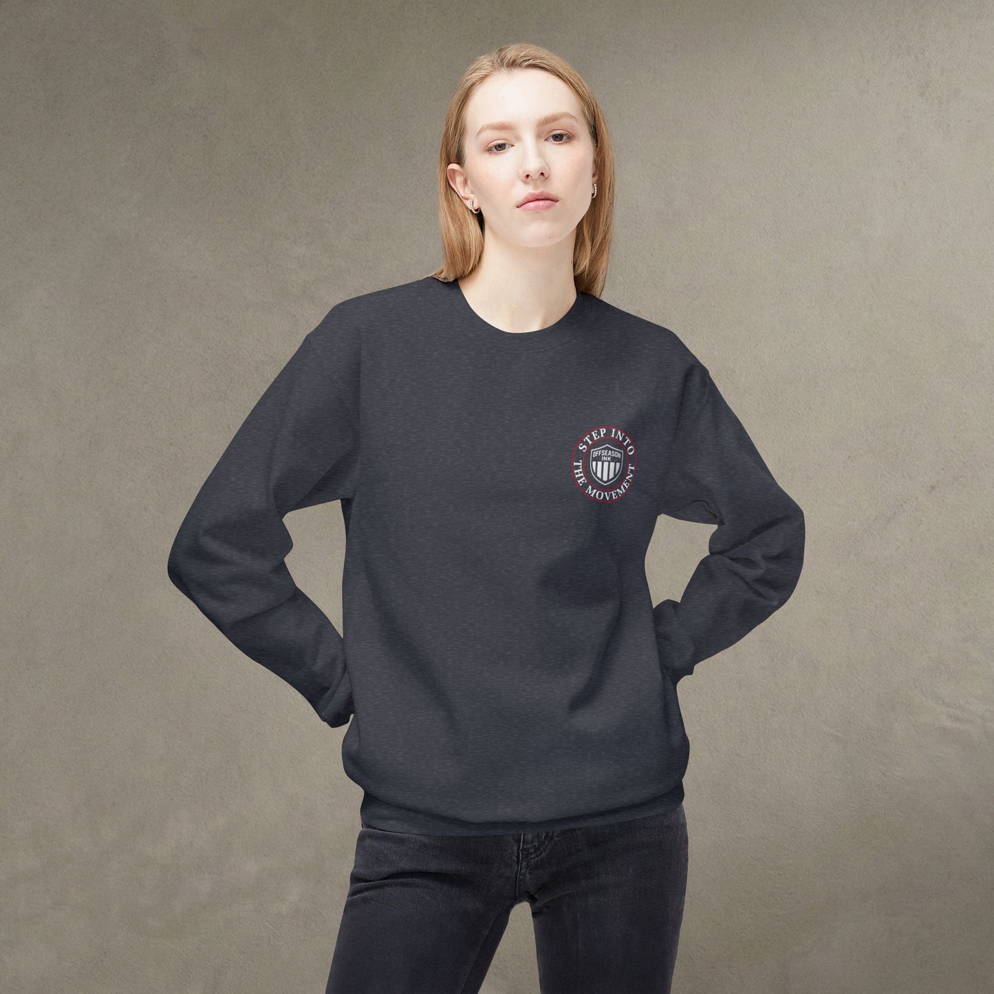 OffSeason Ink Step Into the Movement Crewneck