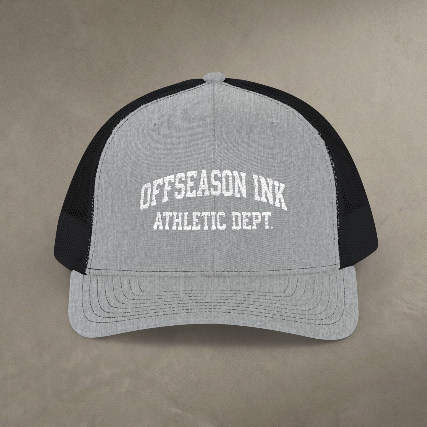 OffSeason Ink Athletic Dept. - Embroidered Trucker Hat