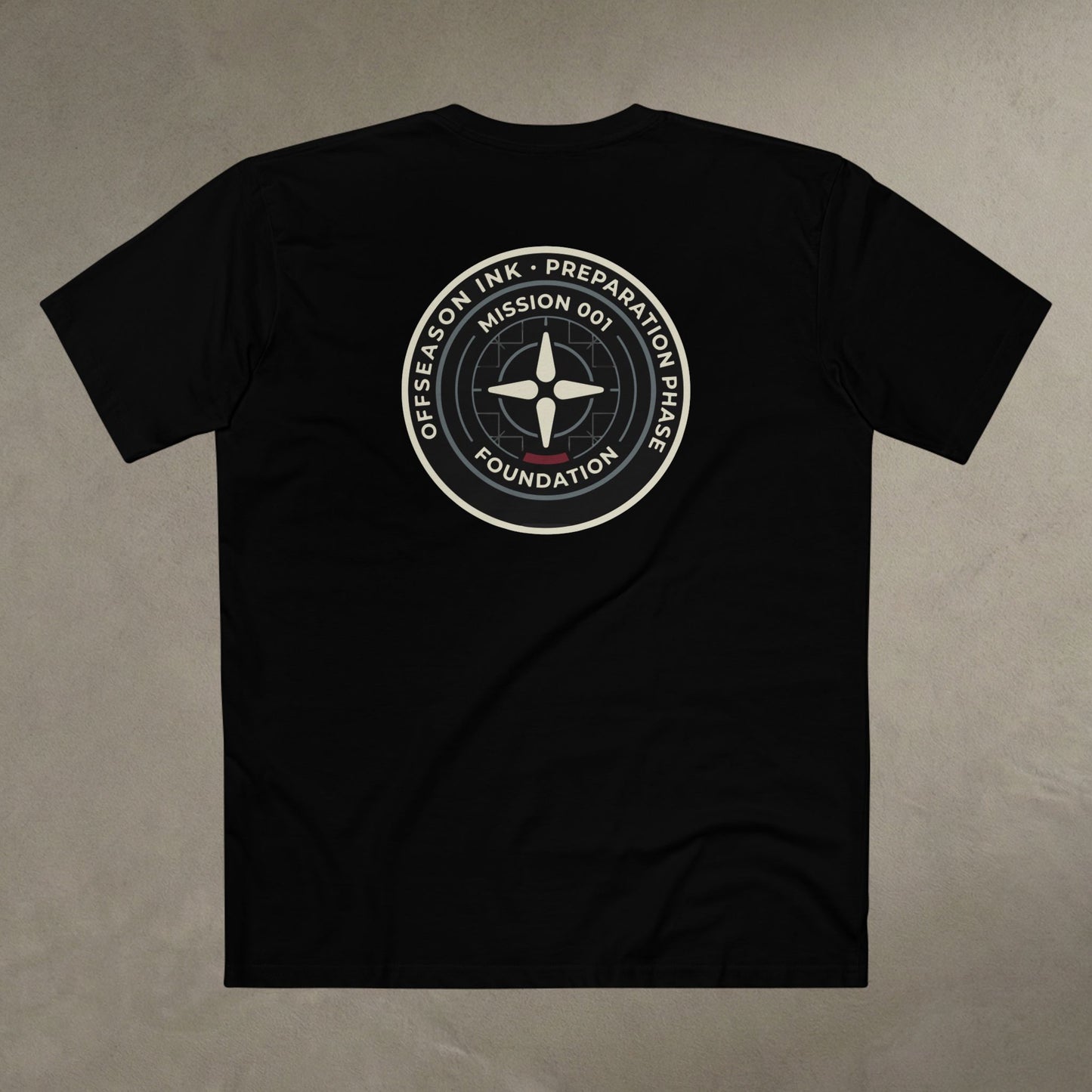 OffSeason Ink Mission 001 Tee — Foundation