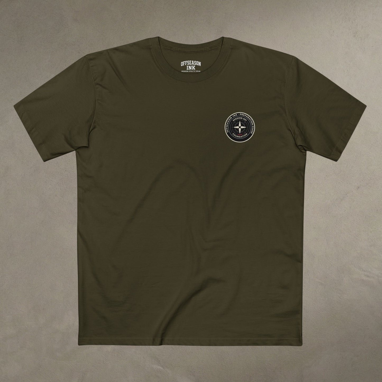 OffSeason Ink Mission 001 Tee — Foundation