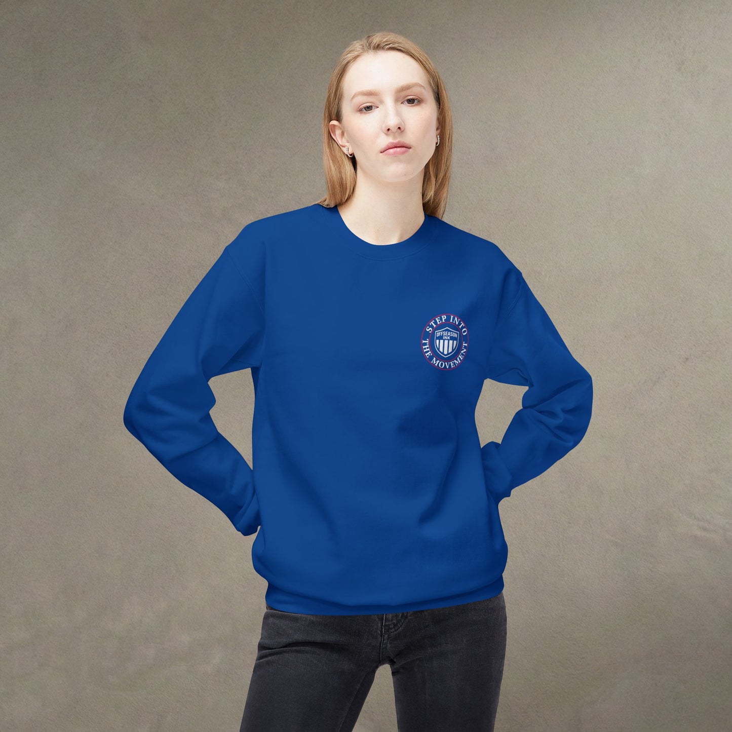 OffSeason Ink Step Into the Movement Crewneck