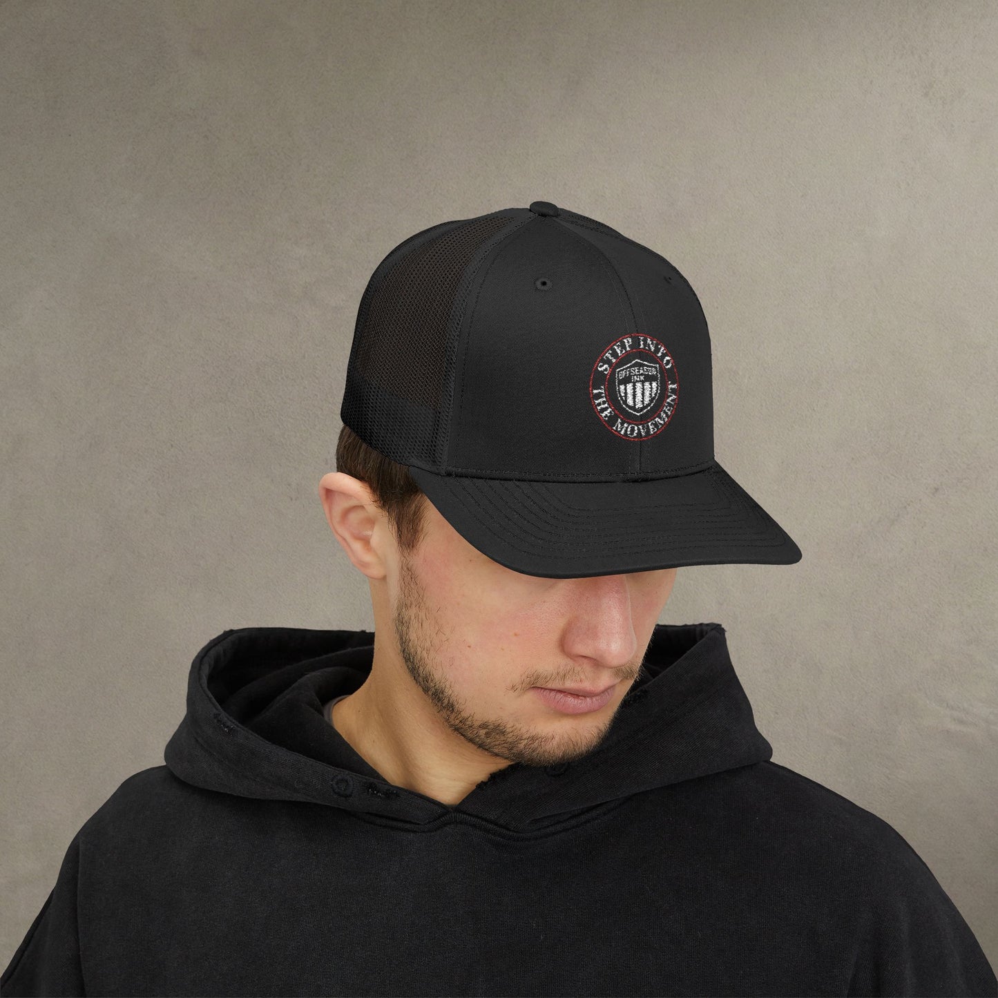 OffSeason Ink “Step Into The Movement”  Trucker Cap