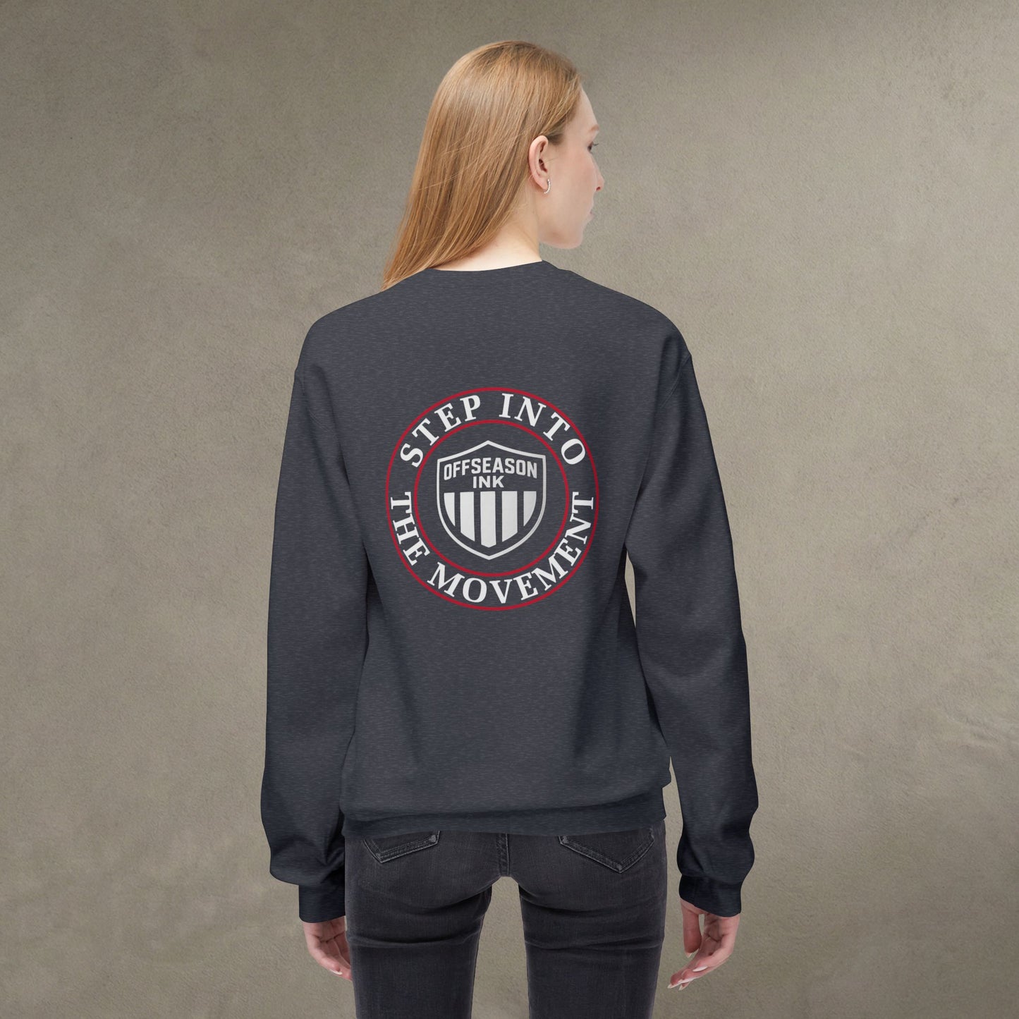 OffSeason Ink Step Into the Movement Crewneck