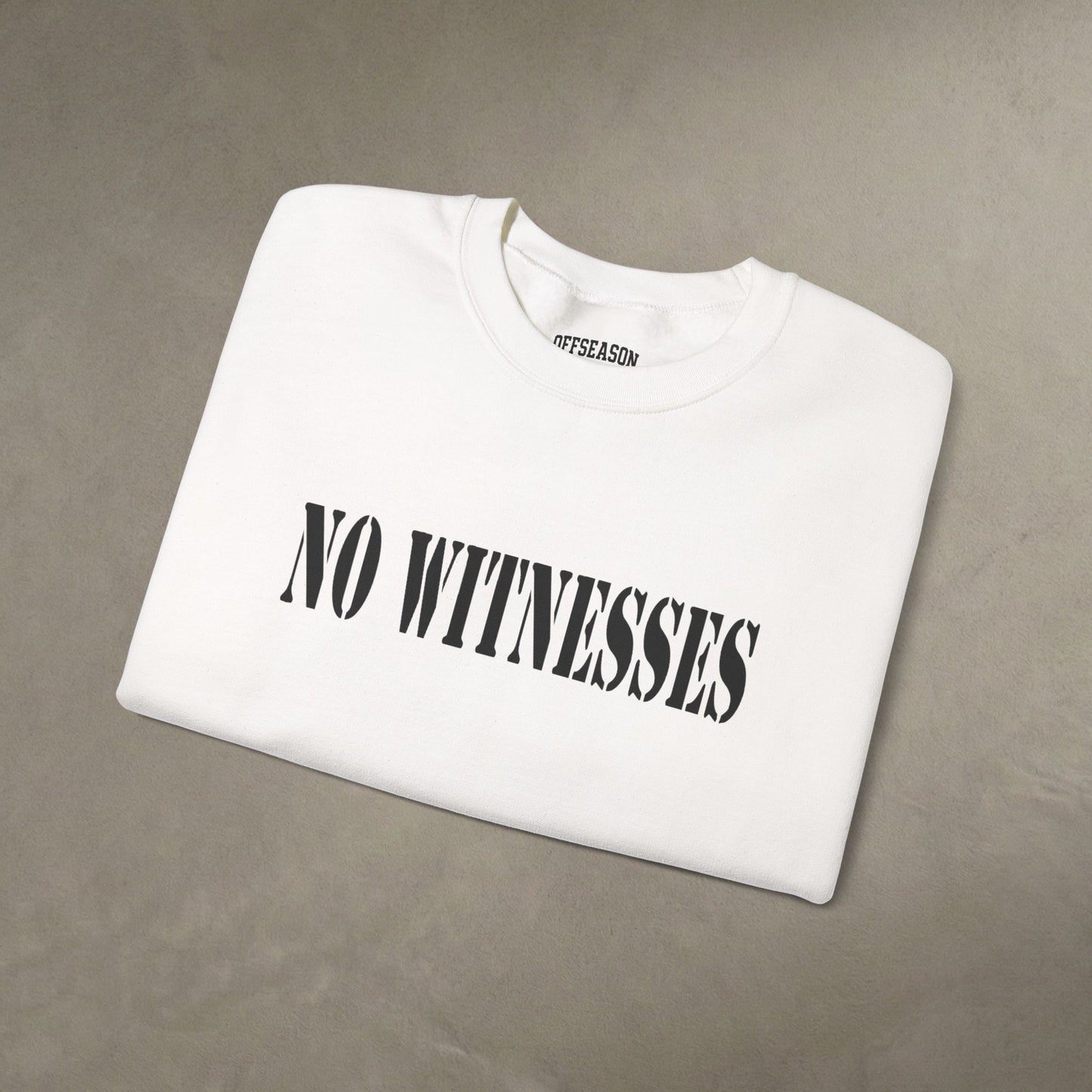 OffSeason Ink No Witnesses Crewneck