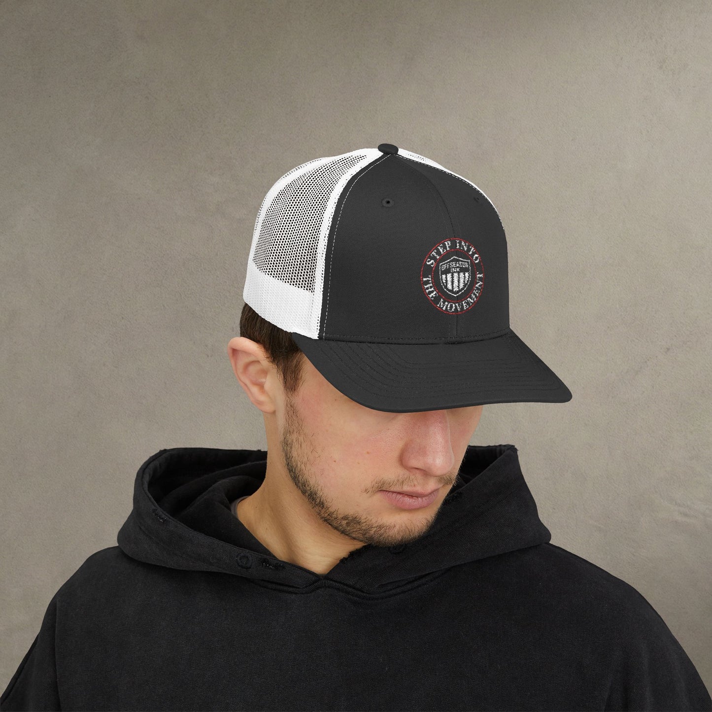 OffSeason Ink “Step Into The Movement”  Trucker Cap