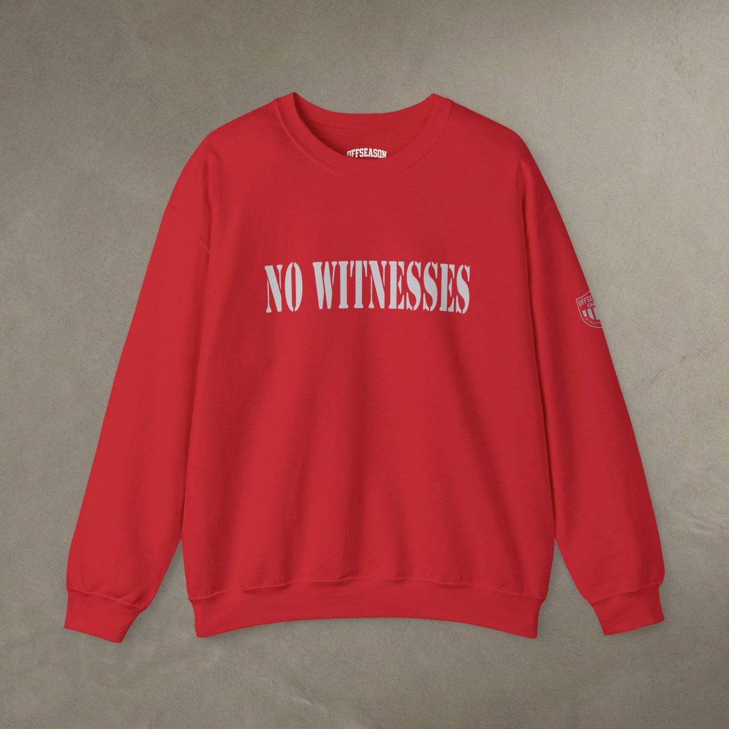 OffSeason Ink No Witnesses Crewneck