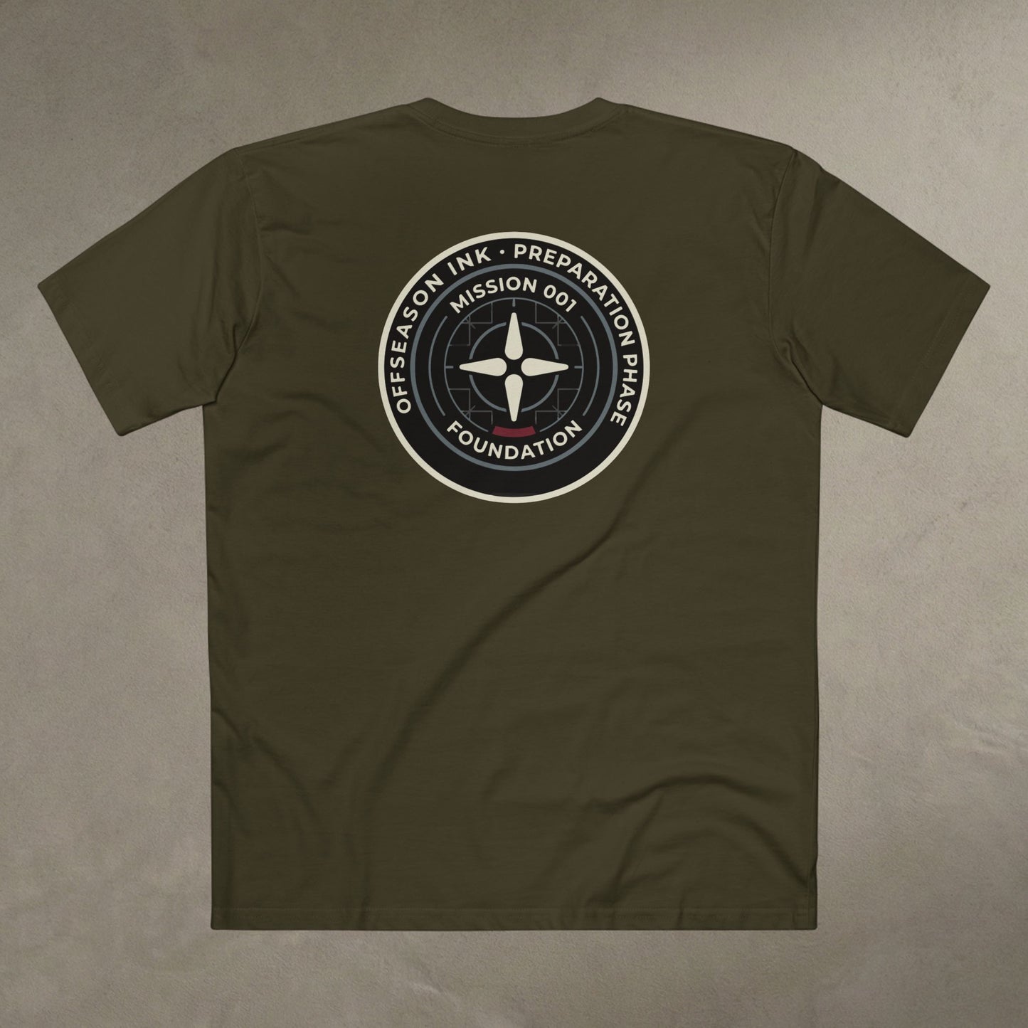 OffSeason Ink Mission 001 Tee — Foundation