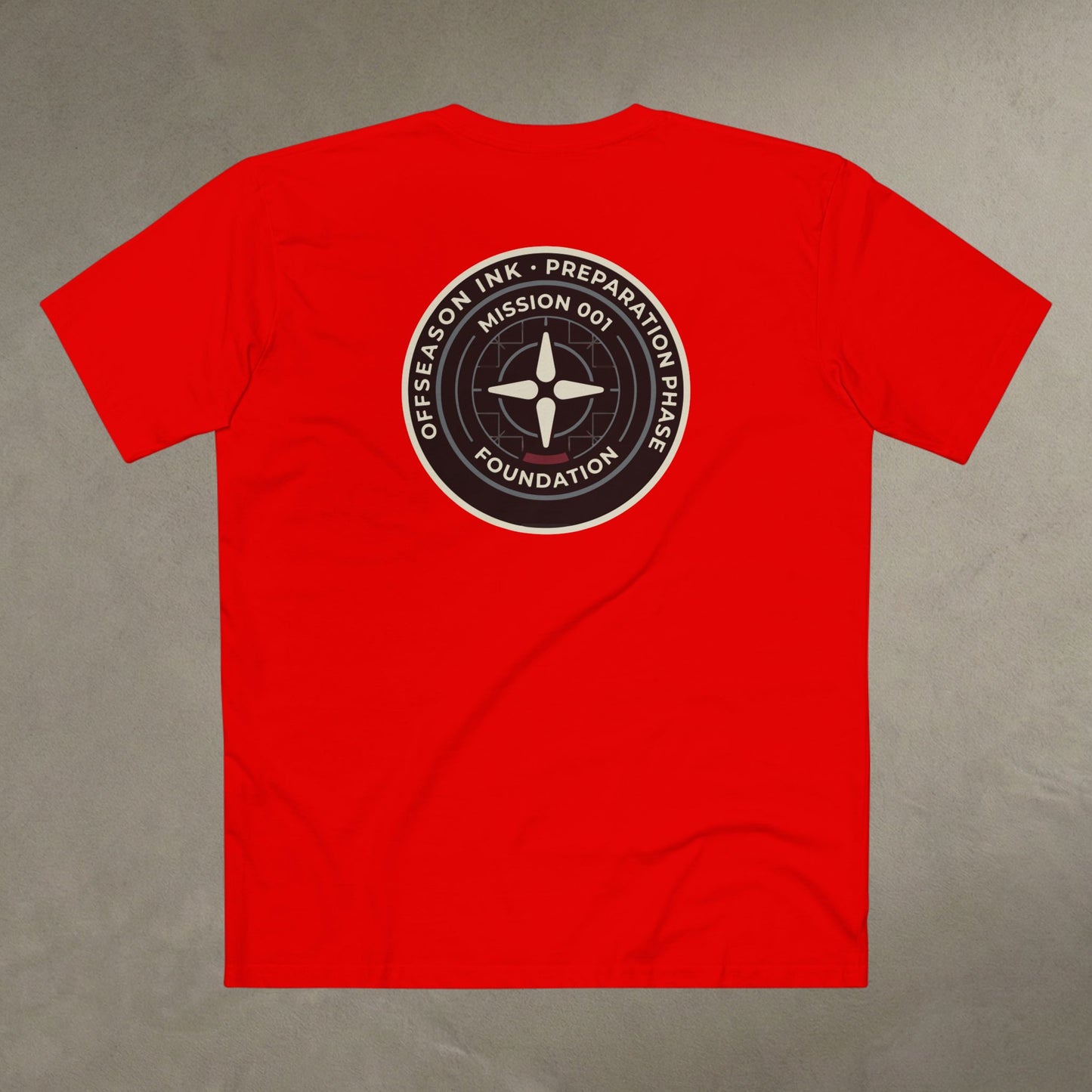 OffSeason Ink Mission 001 Tee — Foundation