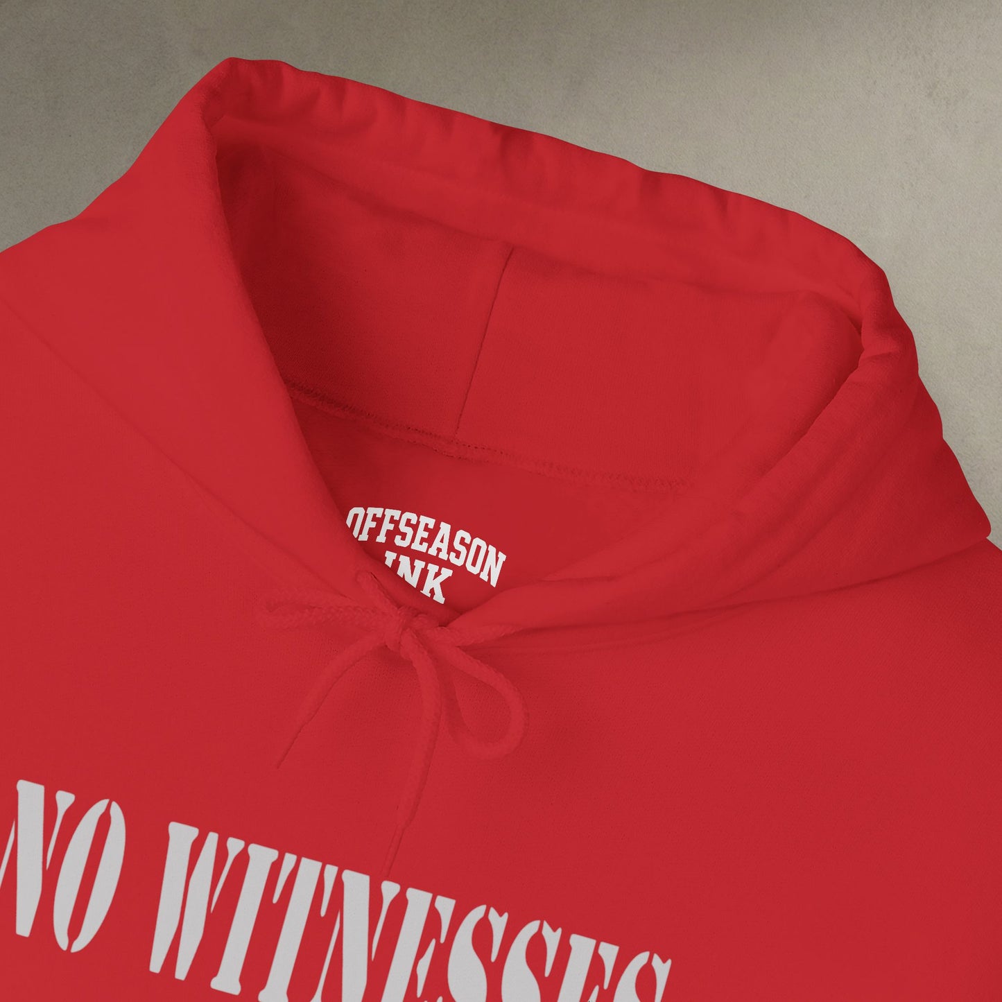 OffSeason Ink No Witnesses Hoodie
